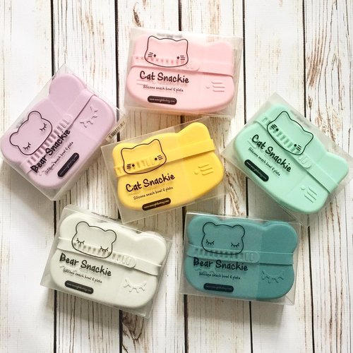 Grijze katten lunchbox