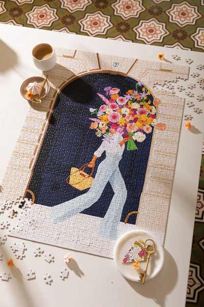 Parisian Door - Puzzle 1000 pieces