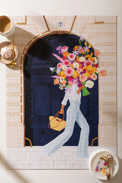 Parisian Door - Puzzle 1000 pieces