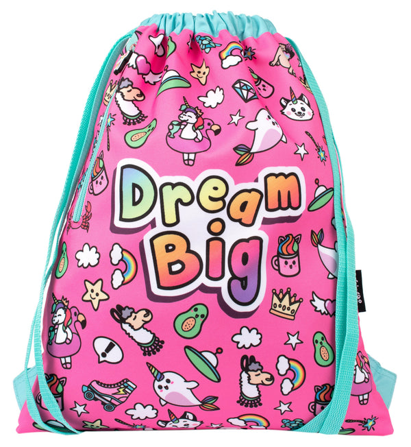 Sac à cordon avec bandoulière – Dream Big