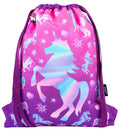 Sac à cordon avec bandoulière – licorne Ombre