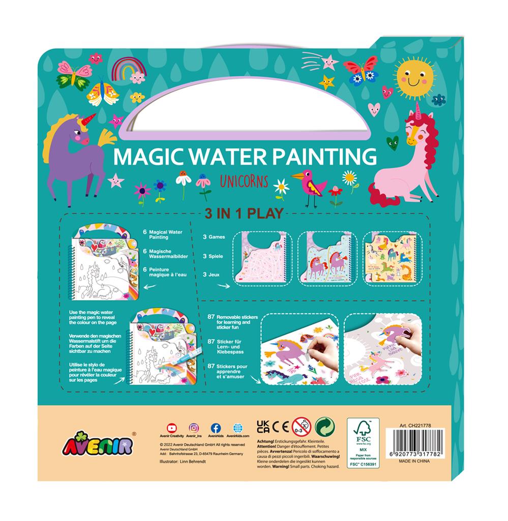 Water Painting – Licornes