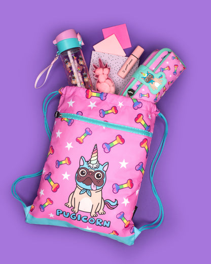 Silicone Patch Pugicorn Trousse scolaire
