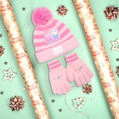 Peppa Pig Children's Winter Hat & Gloves Set