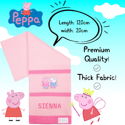 Peppa Pig fille Scarf Winter