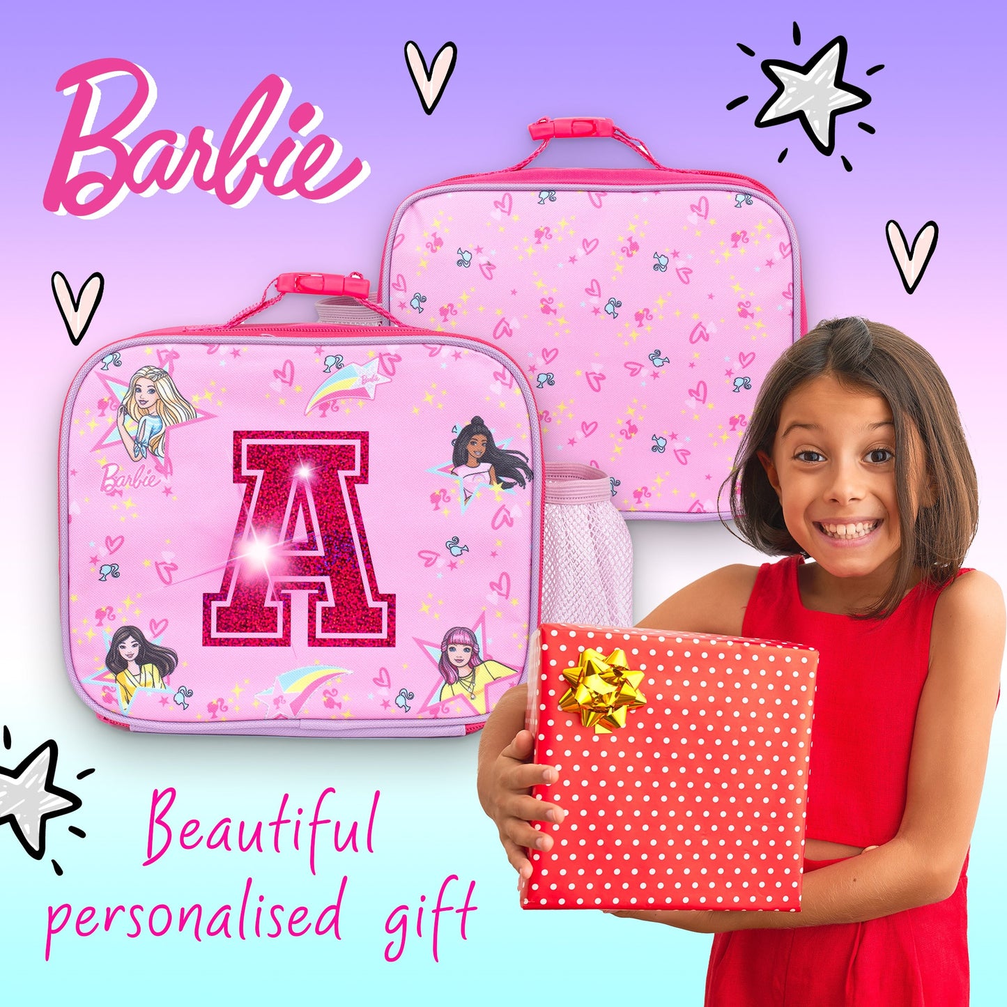 Personalized Lunch Bag - Barbie