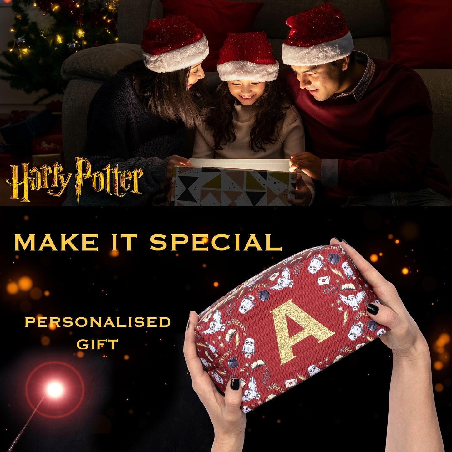 Trousse de maquillage – Harry Potter – pailleté Latter