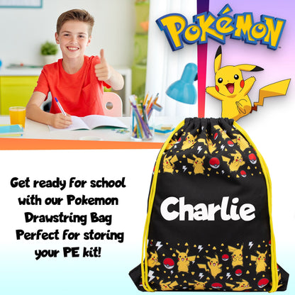 Sac à cordon – Pikachu