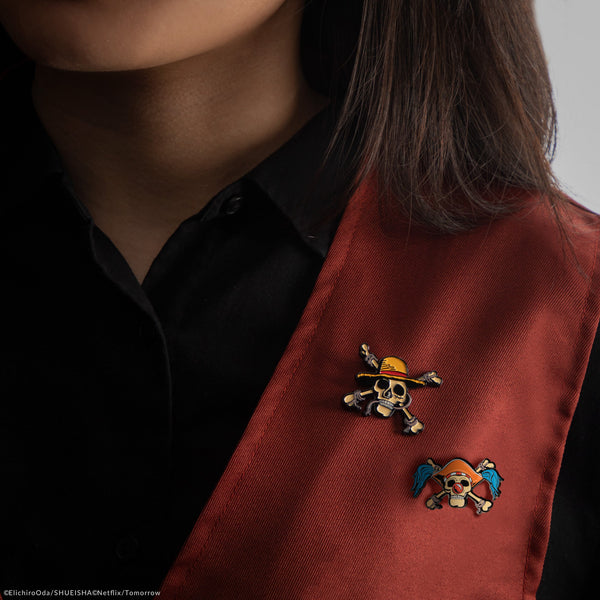 Set de 2 Pin's Luffy & Buggy