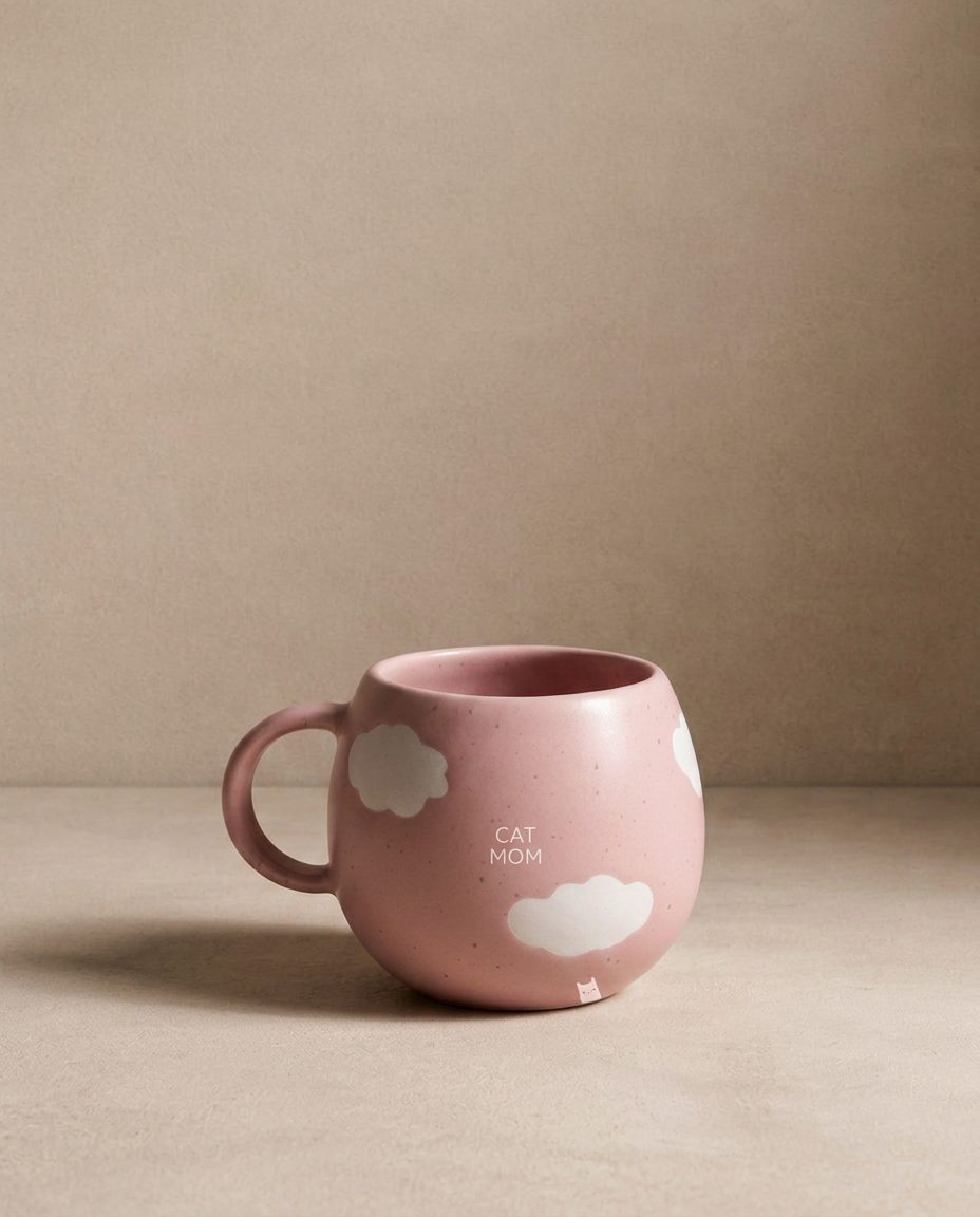 Pink Cloud Mug moyen 250 ml Pet Collection