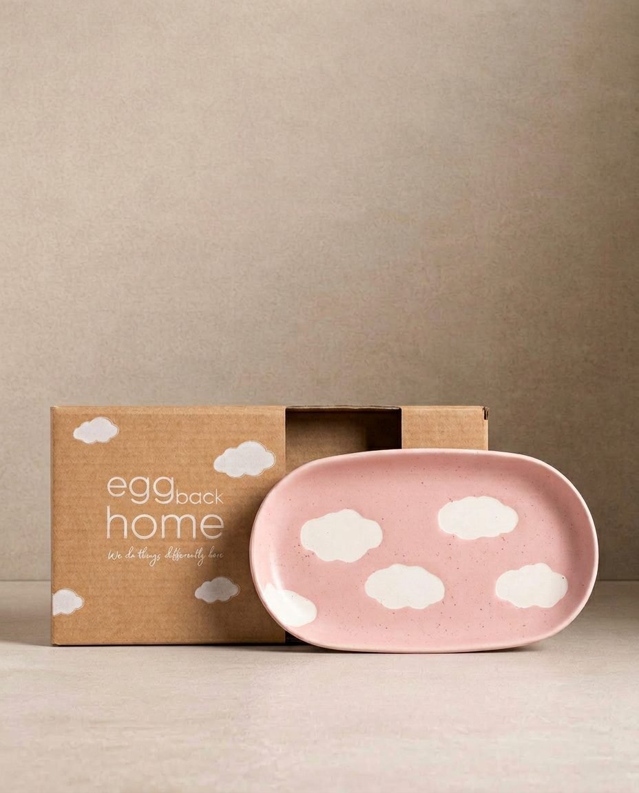 Pink Cloud Mini-plateau