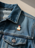 Pin’s Canard Blanc Chapeau Rouge – Kokochao