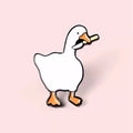 Pin's Canard Blanc Couteau