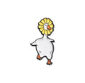 Pin's Ente Blanc Tournesol