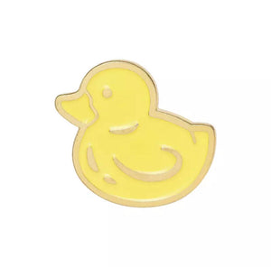 Yellow Bath Duck Pin