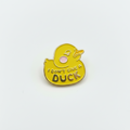 Pin’s Canard Jaune « I don’t give a Duck »