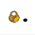 Burger Headphone Pin