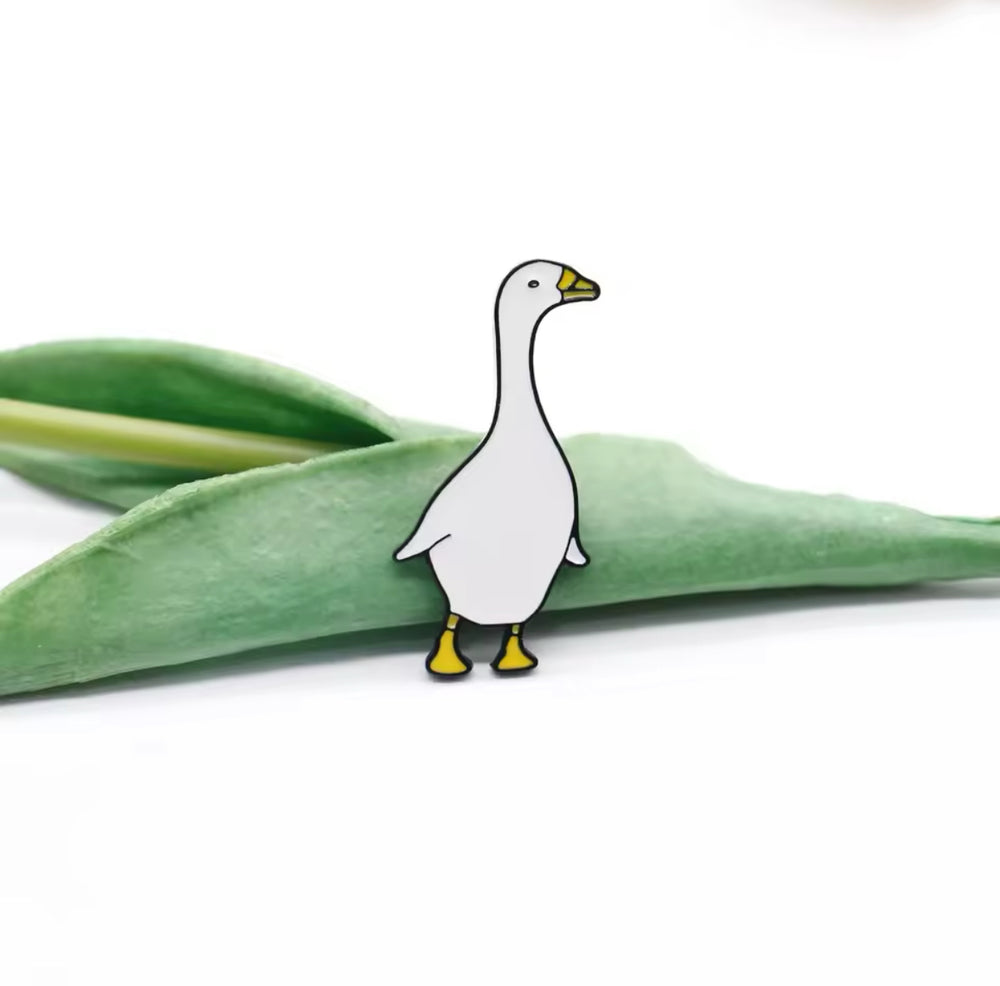 Pin's Grand Canard Blanc