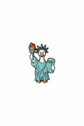 Liberty Honk Goose Pin