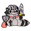 Pin's Raton-laveur Chevalier