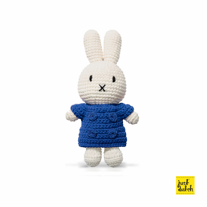 Peluche Miffy - Robe Bleu
