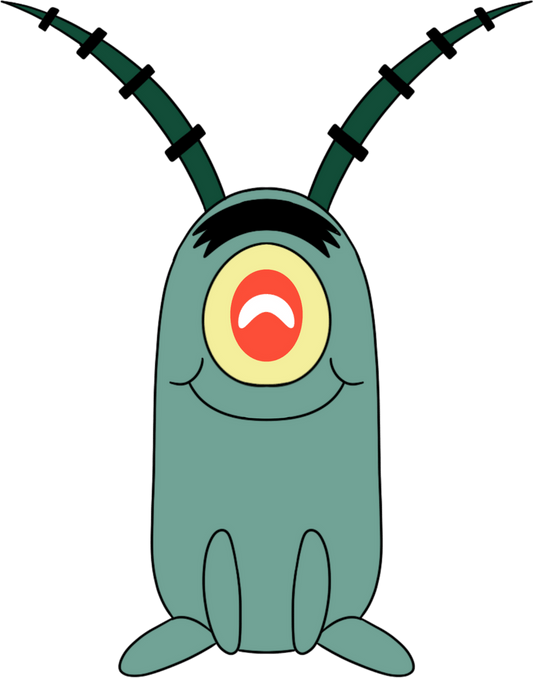 Plankton Sit Plush (9in)