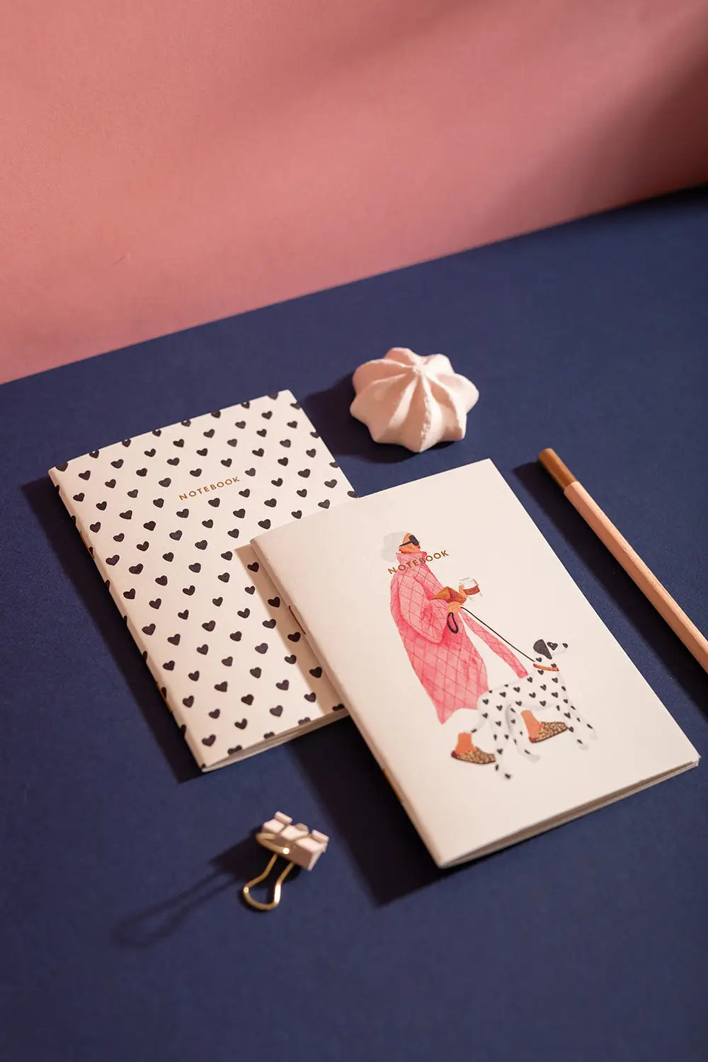Carnets de Poche A6 « Dalmatian » – Duo