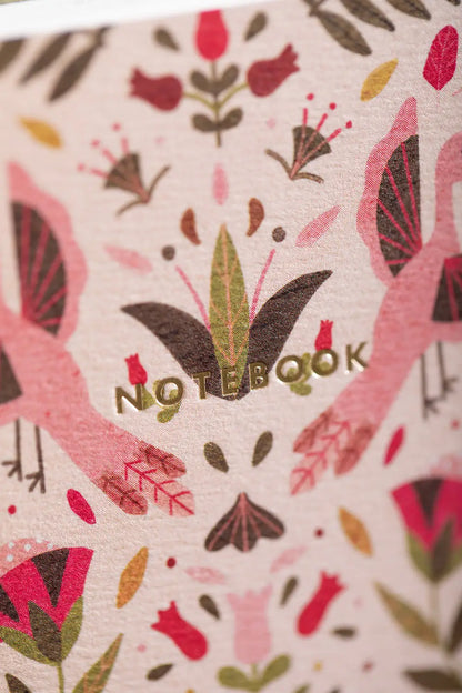 Pink Crocodile - A6 DUO Pocket Notebook