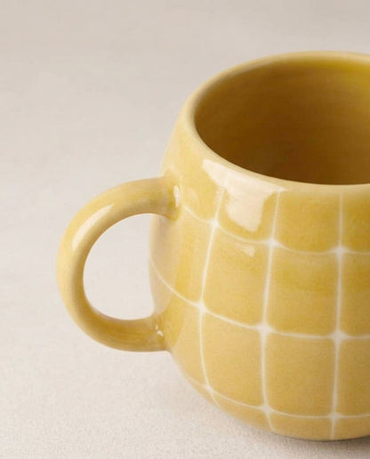 Tasse Pool en grès – 250 ml – Ambre