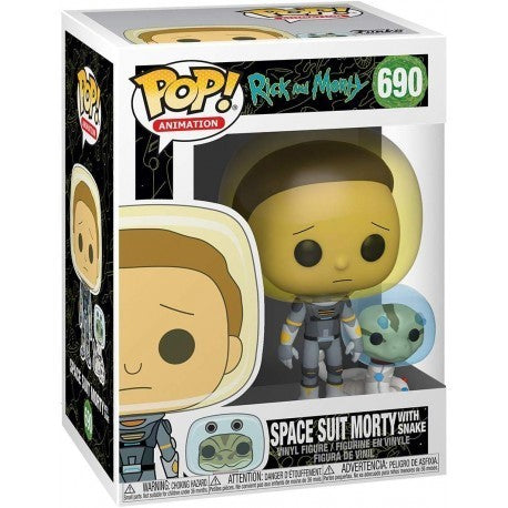 Pop! & Buddy Space Suit Morty met slang