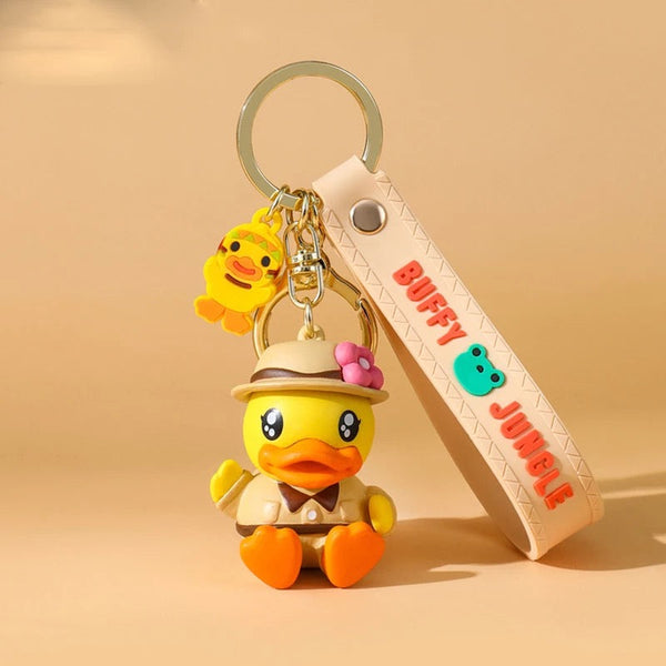 Porte-Clés Canard Jaune Aventurière – visuel produit
