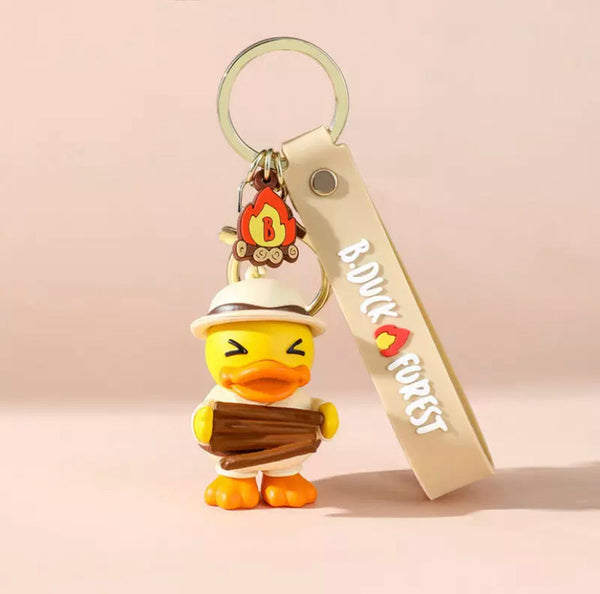 Porte-Clés Canard Jaune Feu de Camp – visuel produit