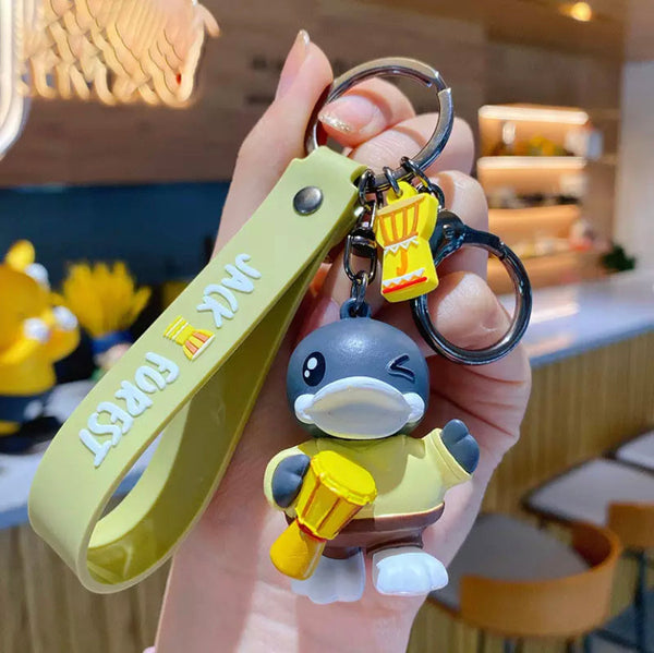 Porte-Clés Canard Noir Campeur – visuel produit
