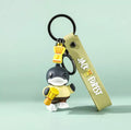 Porte-Clés Canard Noir Campeur