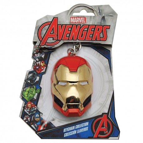 Keyring Casque Iron Man 3D