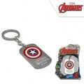 Schlüsselanhänger Plaque Captain America 3D