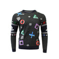 Pull de Noël PlayStation Symbols noir
