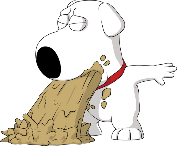 Puking Brian