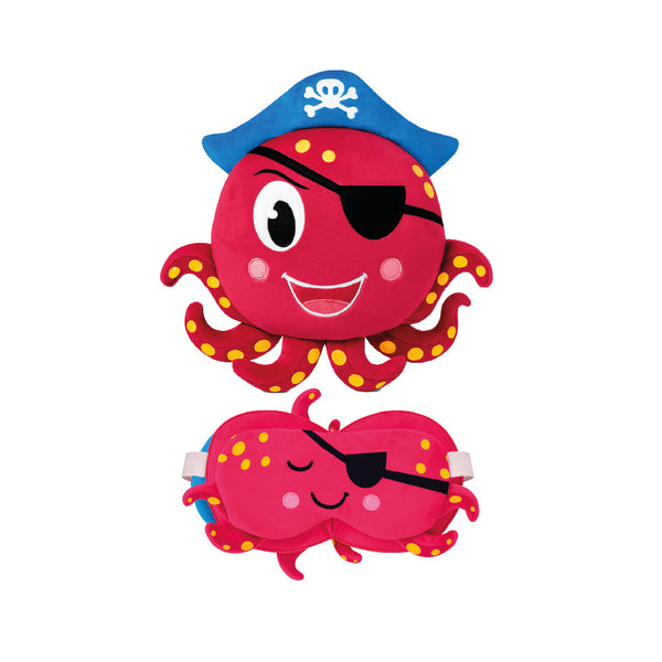 Zoo Travel Pillow Zoo Antifaz Zoo Nap Octopus