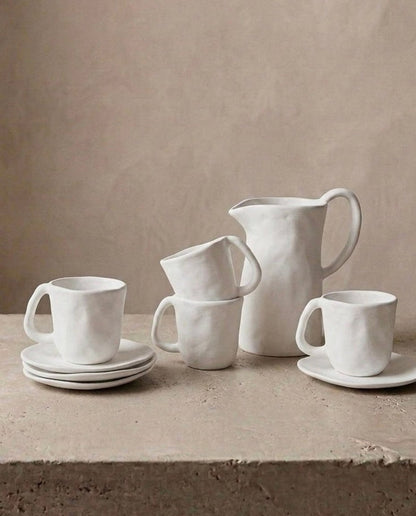 Ensemble petit-déjeuner Pure Stoneware pour 4