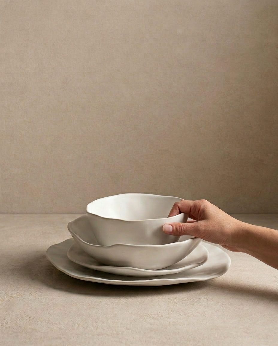Pure Stoneware Pasta Plate 22cm
