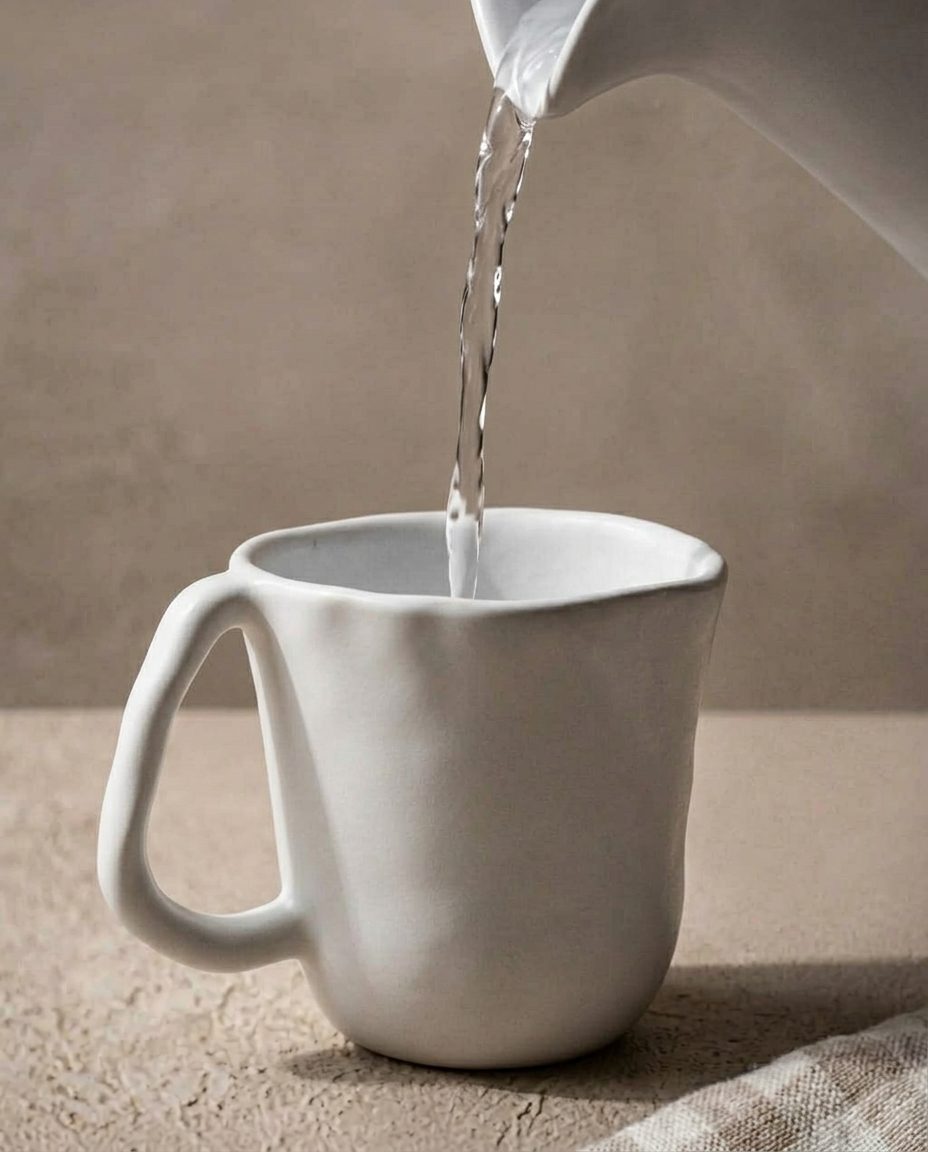Ensemble petit-déjeuner Pure Stoneware pour 4
