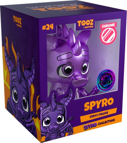 Figurine Spyro Purple Chrome