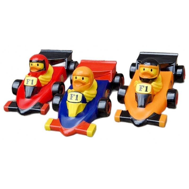 Canard Formule 1 - Rouge - Dutch Ducky - vue 3