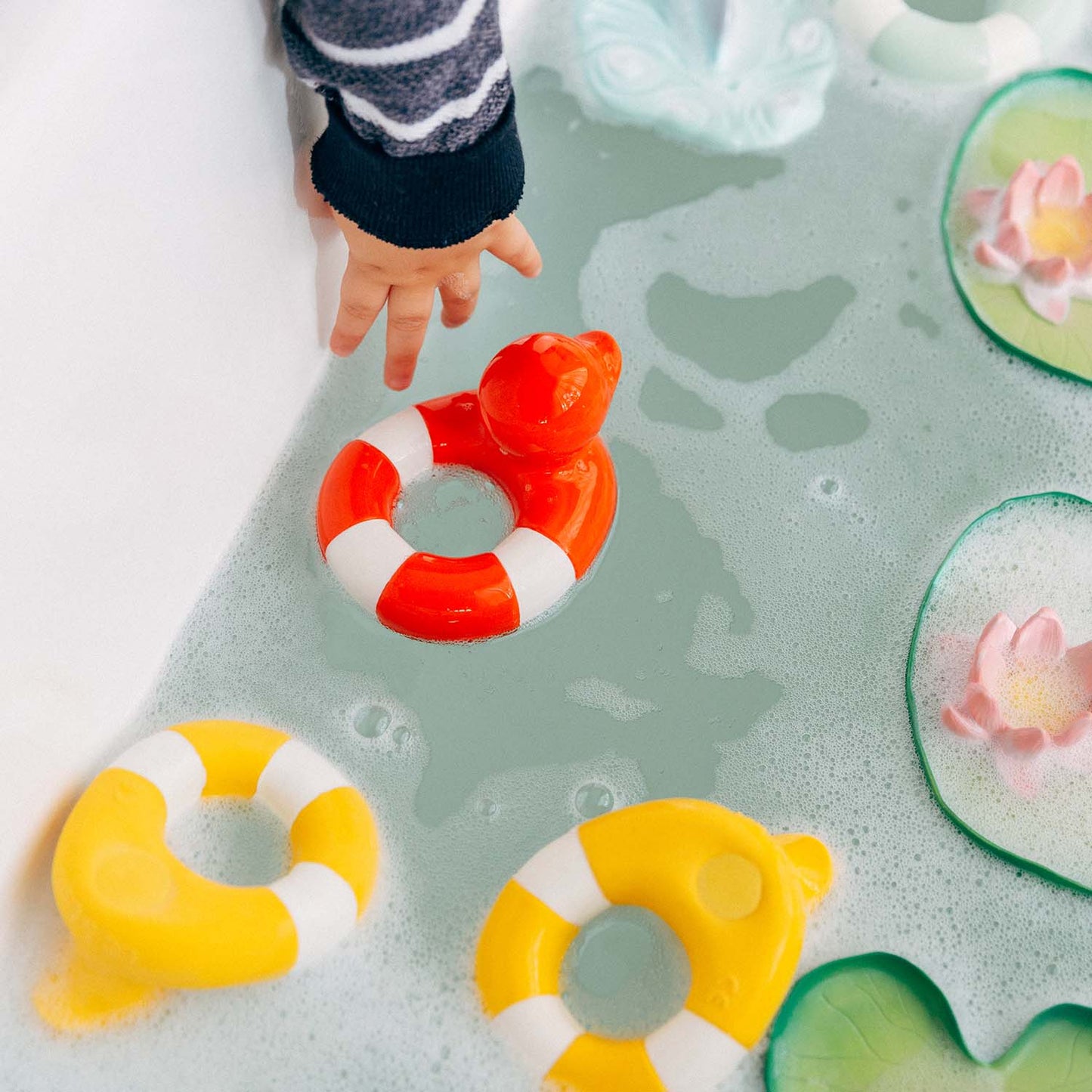 Flo the Floatie Red Bath Toy