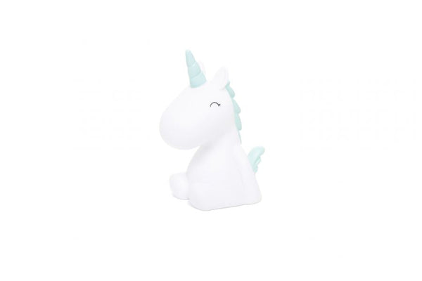 Mini Veilleuse Licorne Bleue