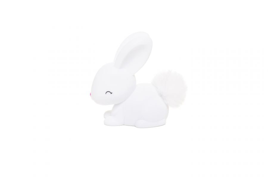 Mini white rabbit night light