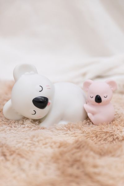 Mini roze koala nachtlampje
