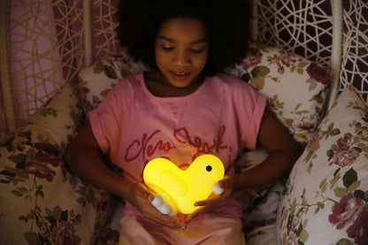 Yellow duck night light