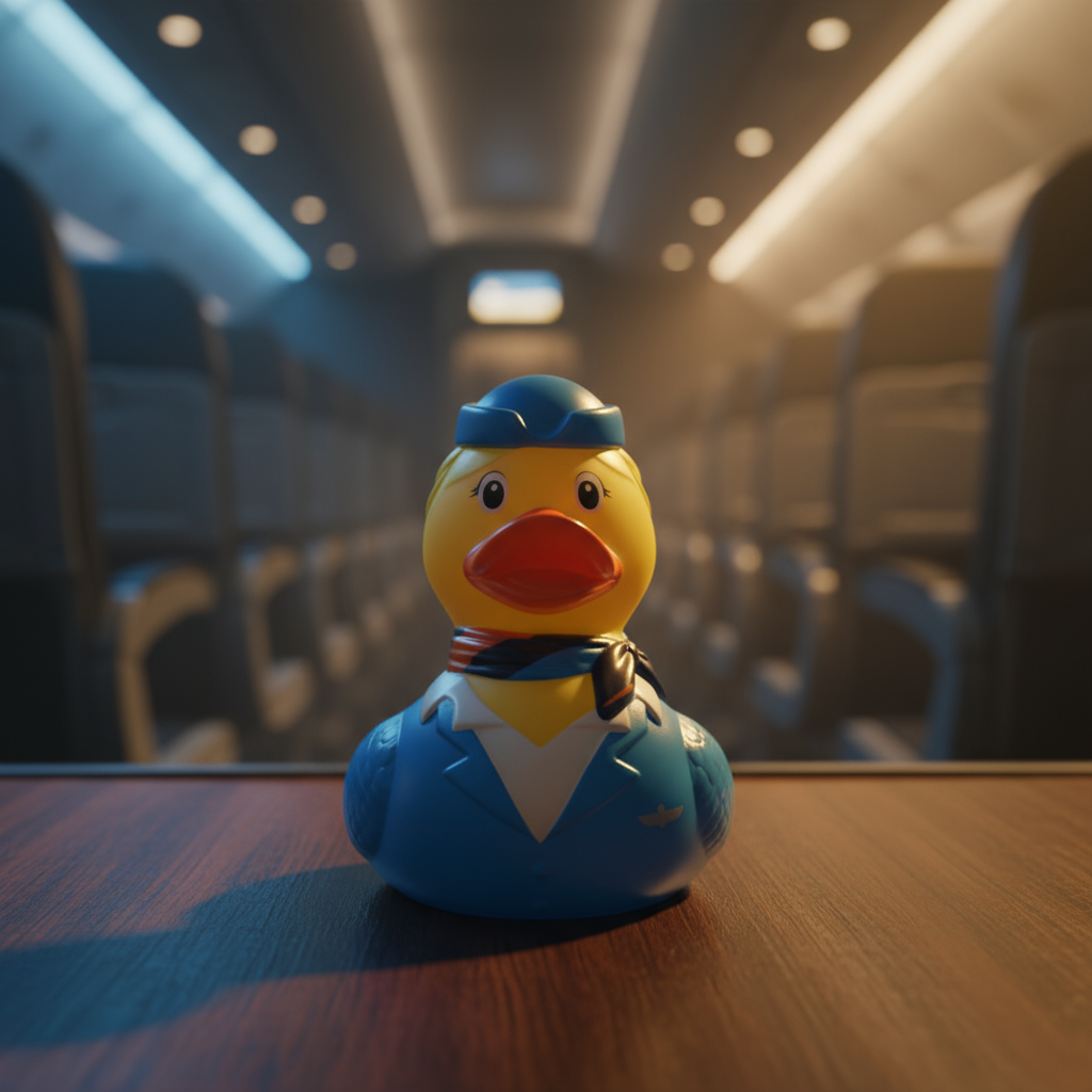 Canard Hôtesse de l'air Blonde